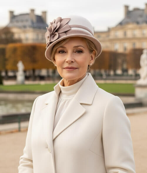 Caciula de dama stil palarie Alison