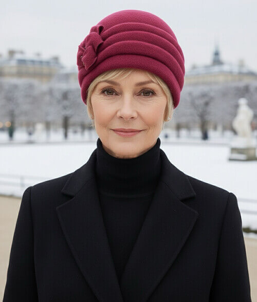 Caciula eleganta de dama Fatma 3