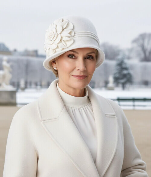 Caciula de dama stil palarie Doris