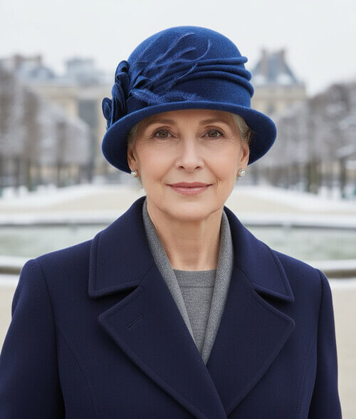 Caciula de dama stil palarie Fabienne 2