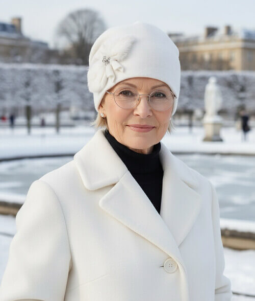 Caciula eleganta de dama Amelfi