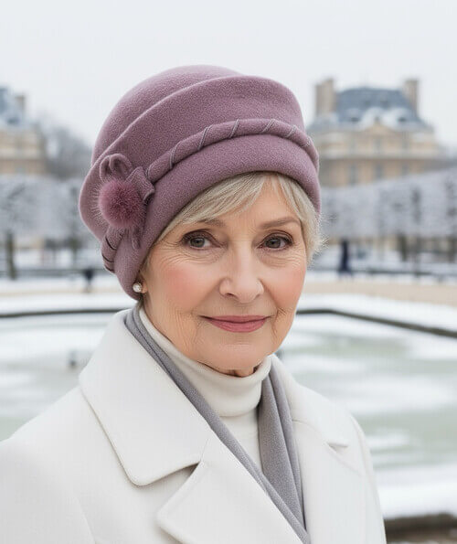 Caciula eleganta de dama Atola 6