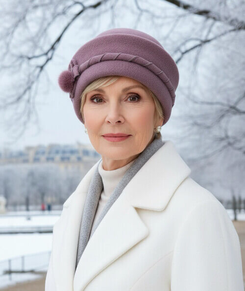 Caciula eleganta de dama Atola 6